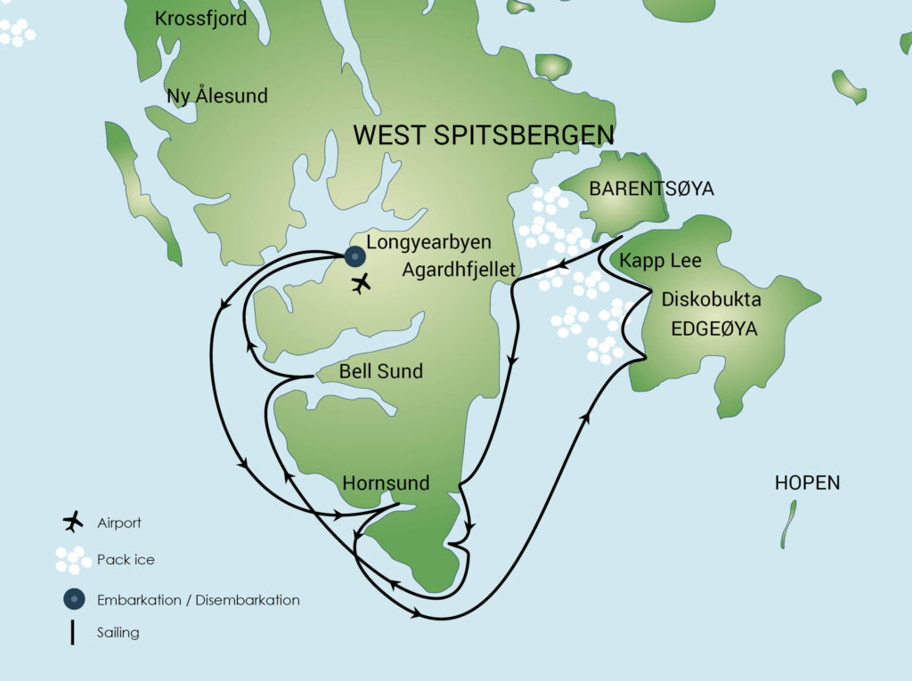 East Spitsbergen, Home of the Polar Bear - Summer Solstice