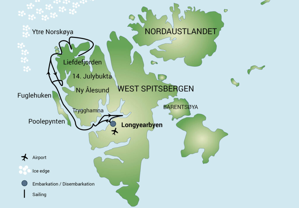 North Spitsbergen, Arctic Summer - Summer Solstice