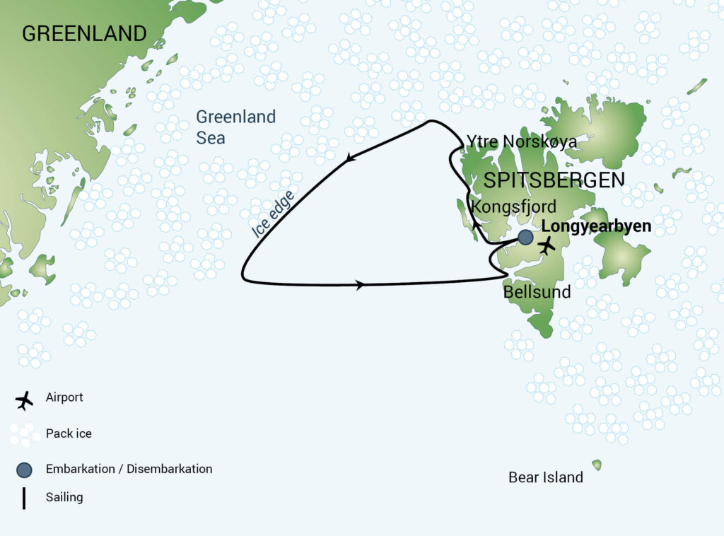 North Spitsbergen: Polar Bears & Bowhead Whales in pack-ice