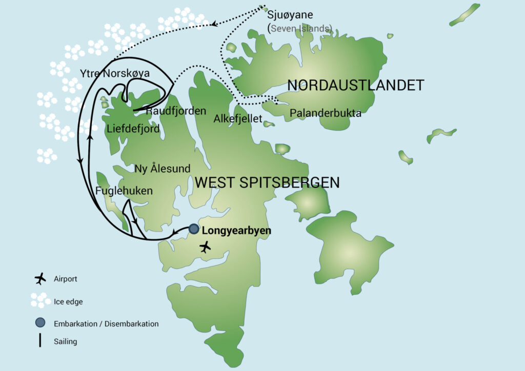 North Spitsbergen, in the realm of Polar Bear & Ice