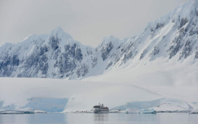 Greg Mortimer in Antarctica 2; Sergei Andronov