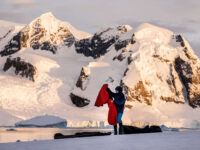 Preparing the bivvy bag at the campsite © Max Draeger - Oceanwide Expeditions.jpg_Max Draeger