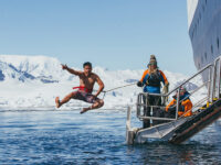 Quark Expeditions - Polar Plunge - Antarctica - Credit David Merron