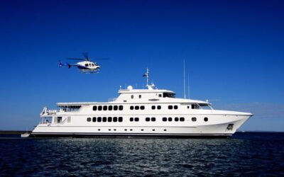 True-North_The-Kimberley_Ship-Helicopter-Ocean