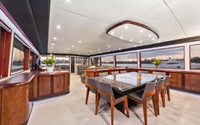 YOTSPACE - Superyacht Voyages - Corroboree - Dining Salon